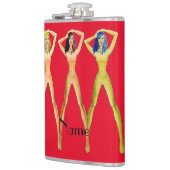 Drie dames met lange poten, permanent Thunder_Cove Heupfles (Links)