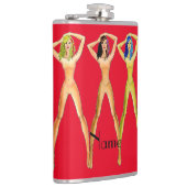 Drie dames met lange poten, permanent Thunder_Cove Heupfles (Rechts)