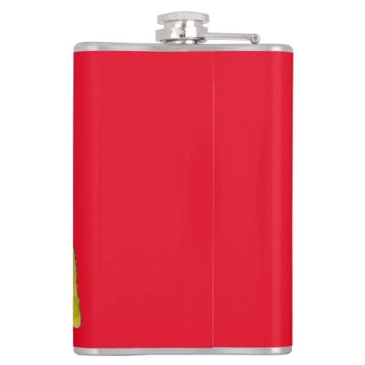 Drie dames met lange poten, permanent Thunder_Cove Heupfles (Achterkant)