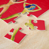 Drie dames met lange poten, permanent Thunder_Cove Legpuzzel (Zijkant)