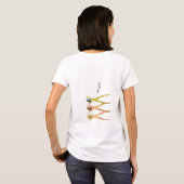 Drie dames met lange poten, permanent Thunder_Cove T-shirt (Achterkant volledig)