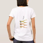 Drie dames met lange poten, permanent Thunder_Cove T-shirt (Achterkant)
