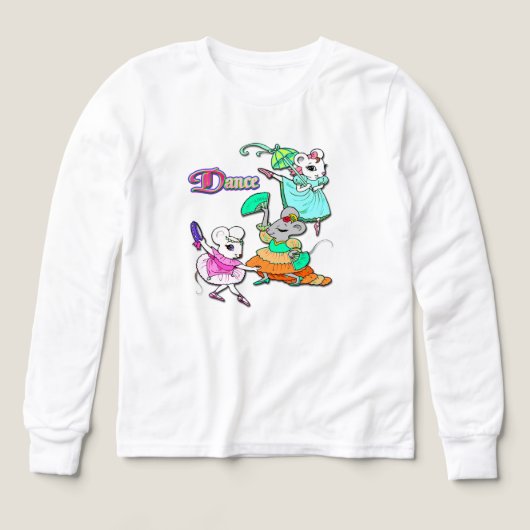 Drie dansende muizen – Cartoonballet trio (Voorkant)