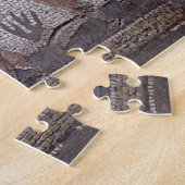Drie dansende putti begeleid door één die de legpuzzel (Zijkant)