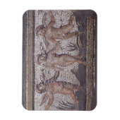 Drie dansende putti begeleid door één die de magneet (Verticaal)