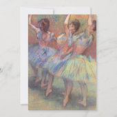 Drie danseressen van Edgar Degas, Kunst van het ba (Voorkant)
