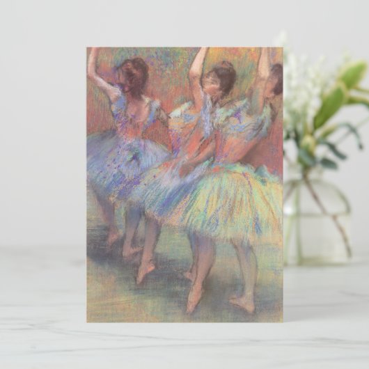 Drie danseressen van Edgar Degas, Kunst van het ba (Staand voorkant)