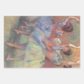 Drie danseressen van Edgar Degas, Kunst van het ba Inpakpapier Vel (Voorkant)