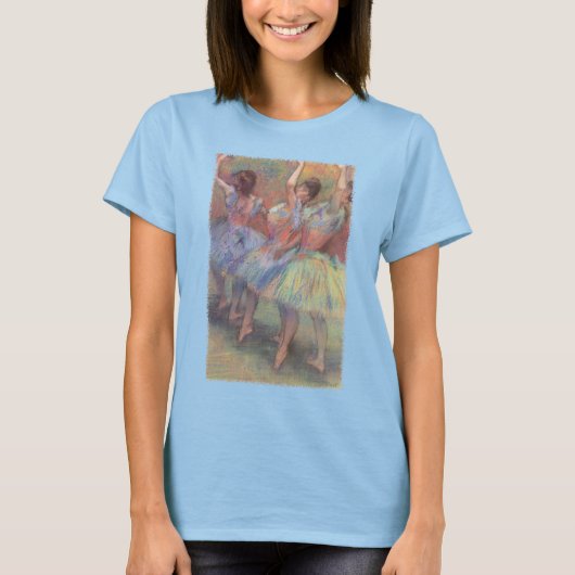 Drie danseressen van Edgar Degas, Kunst van het ba T-shirt (Voorkant)