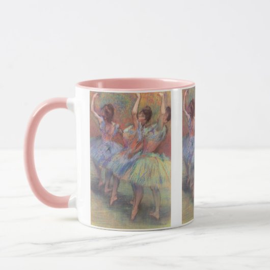 Drie danseressen van Edgar Degas Mok (Links)