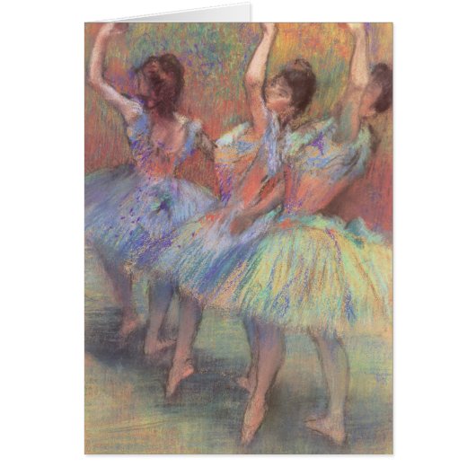 Drie danseressen van Edgar Degas, Vintage balletku (Voorkant)