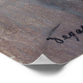 Drie dansers die zich voorbereiden op klasse - Edg Poster (Hoek)