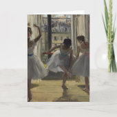 Drie dansers | Edgar Degas Kaart (Voorkant)
