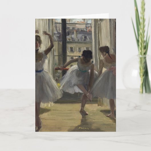Drie dansers | Edgar Degas Kaart (Voorkant)