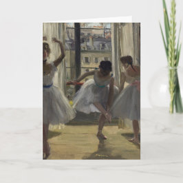 Drie dansers | Edgar Degas Kaart