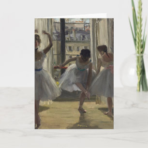 Drie dansers   Edgar Degas Kaart