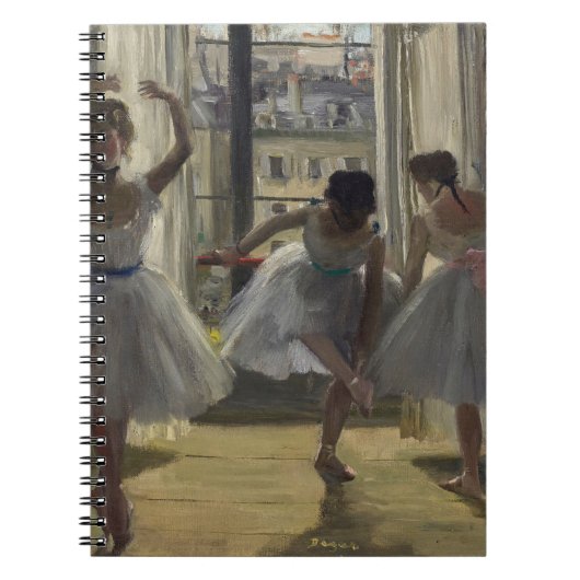 Drie dansers | Edgar Degas Notitieboek (Voorkant)