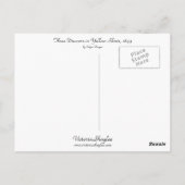 Drie dansers in gele rokken briefkaart (Achterkant)