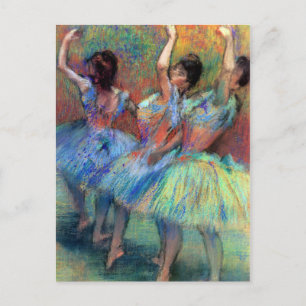 Drie dansers van Degas Briefkaart