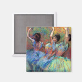 Drie dansers van Degas Magneet (Voorkant / Achterkant)
