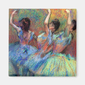 Drie dansers van Degas Magneet (Voorkant)