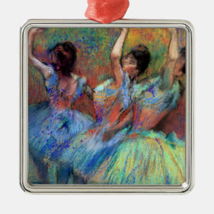 Drie dansers van Degas Metalen Ornament