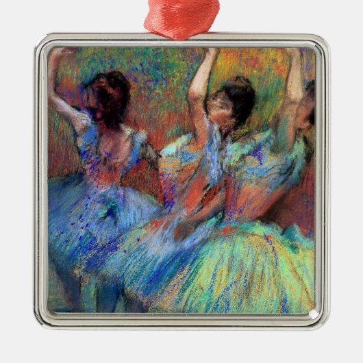 Drie dansers van Degas Metalen Ornament (Voorkant)