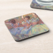 Drie dansers van Edgar Degas,  balletkunst Bier Onderzetter (Linkerzijde)