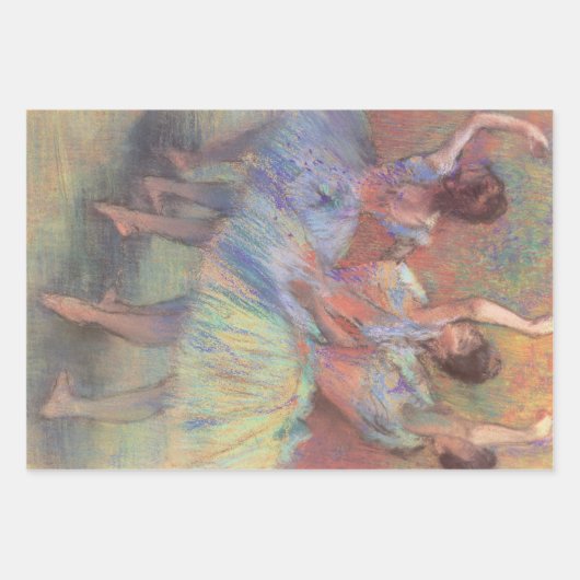 Drie dansers van Edgar Degas,  balletkunst Inpakpapier Vel (Voorkant)