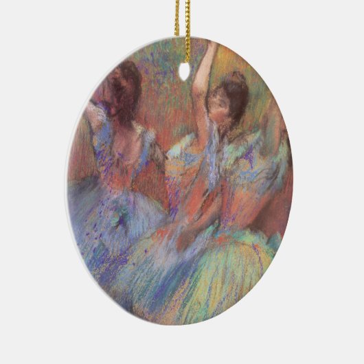 Drie dansers van Edgar Degas,  balletkunst Keramisch Ornament (Rechts)