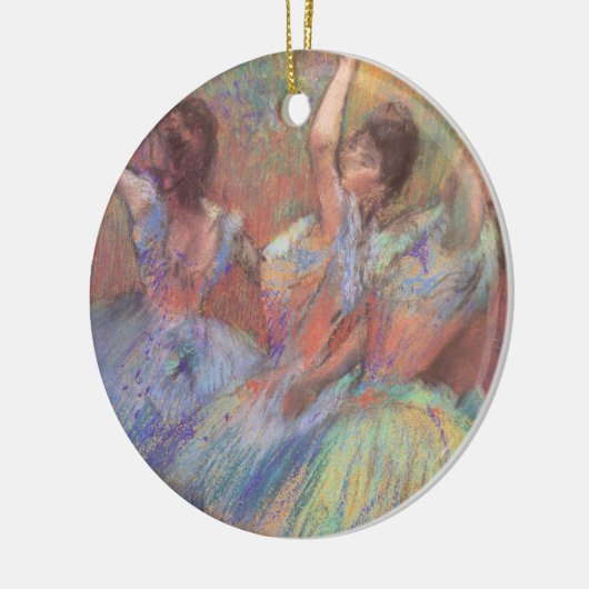 Drie dansers van Edgar Degas,  balletkunst Keramisch Ornament (Links)
