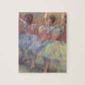Drie dansers van Edgar Degas,  balletkunst Legpuzzel (Verticaal)