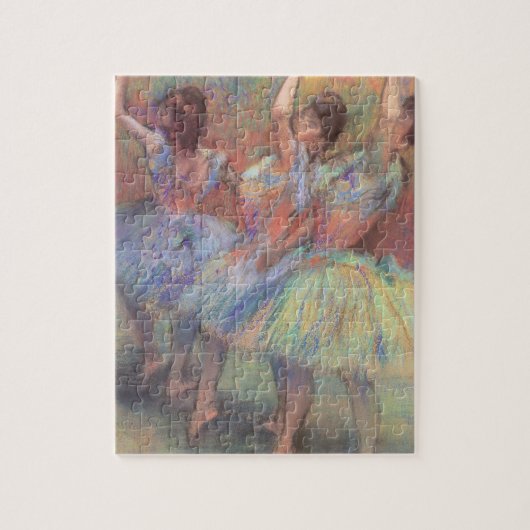 Drie dansers van Edgar Degas,  balletkunst Legpuzzel (Verticaal)