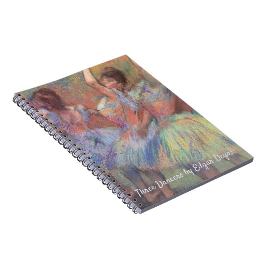 Drie dansers van Edgar Degas,  balletkunst Notitieboek (Rechterzijde)