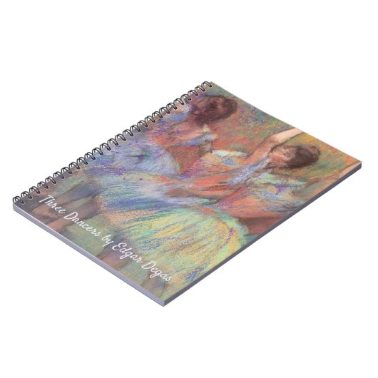 Drie dansers van Edgar Degas,  balletkunst Notitieboek (Linkerzijde)