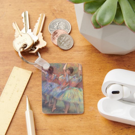 Drie dansers van Edgar Degas,  balletkunst Sleutelhanger (Bureau)