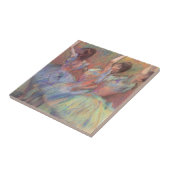 Drie dansers van Edgar Degas,  balletkunst Tegeltje (Zijkant)