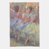 Drie dansers van Edgar Degas,  balletkunst Theedoek (Verticaal)