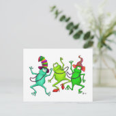 Drie danskikkers briefkaart (Staand voorkant)