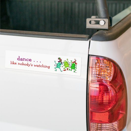 Drie danskikkers bumpersticker (Op Truck)