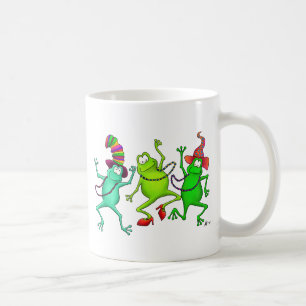 Drie danskikkers koffiemok