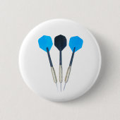 Drie Darts Ronde Button 5,7 Cm (Voorkant)