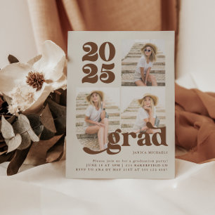 Drie de Uitnodiging van de Partij van de Graduatie
