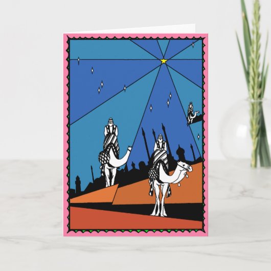 Drie Deco Kings c.1928 Coloring Kaart (Voorkant)