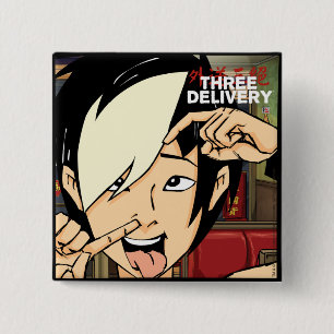 Drie Delivery Tobey Button