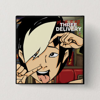 Drie Delivery Tobey Button