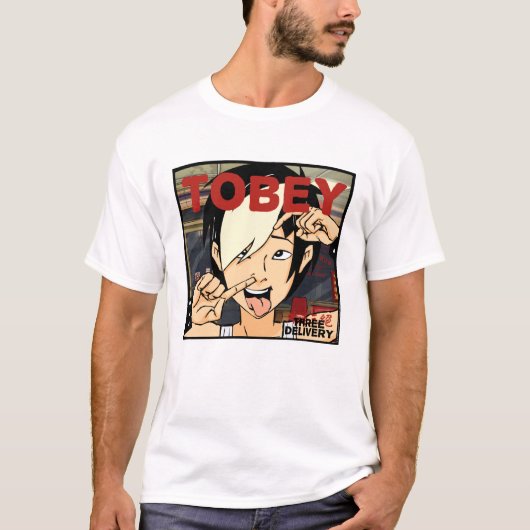 Drie Delivery™ Tobey T-shirt (Voorkant)
