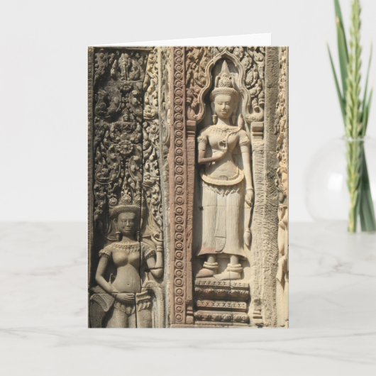 Drie devatas kaart (Voorkant)