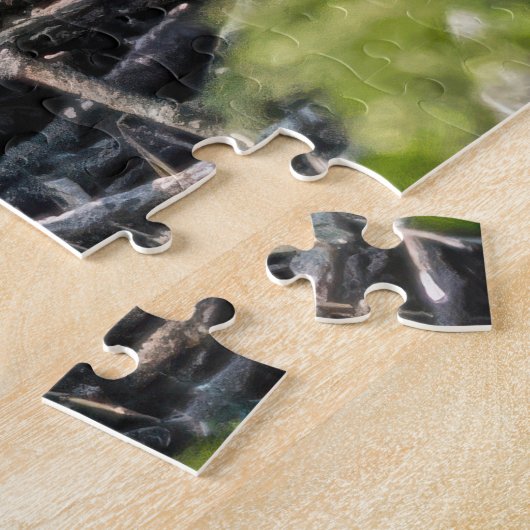 Drie dezelfde legpuzzel (Zijkant)