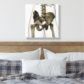 Drie dimensionale Uitzichten van Botten van de men Canvas Afdruk (Insitu (Slaapkamer))